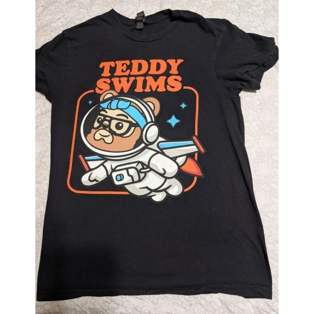 Teddy Swims Concert T-shirt Size Small Black